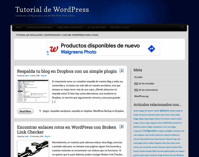 Wordpress.comocreartuweb.com thumbnail