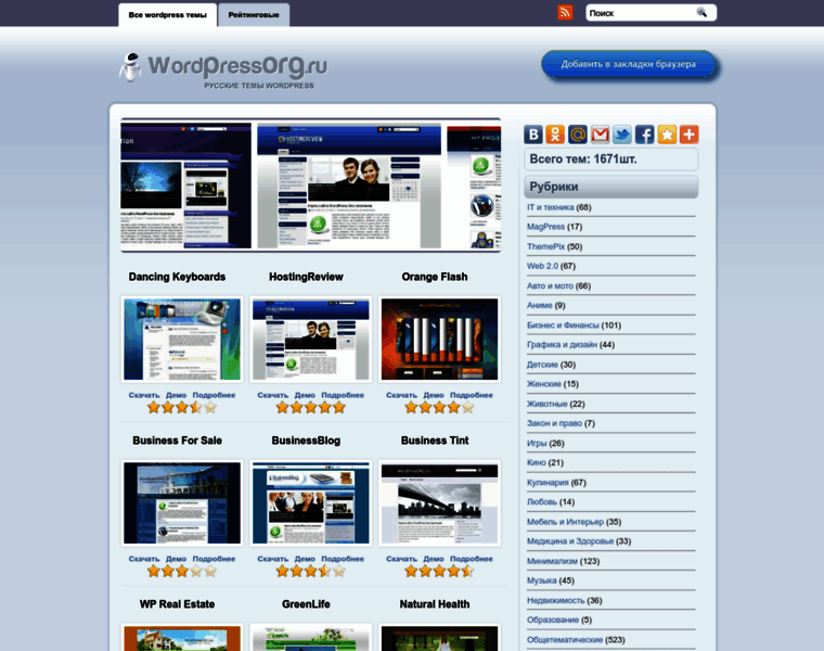 Wordpressorg.ru thumbnail
