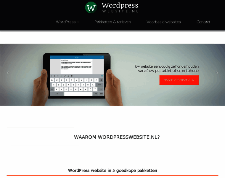 Wordpresswebsite.nl thumbnail