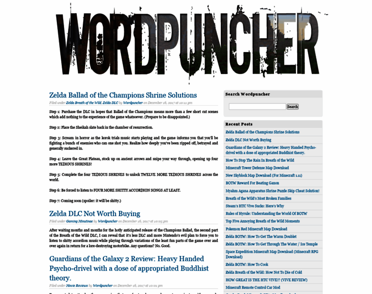 Wordpuncher.com thumbnail