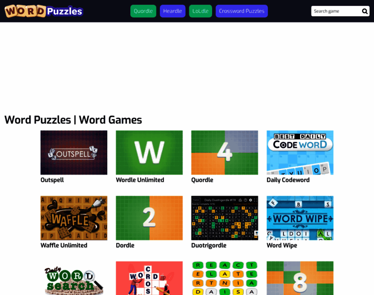 Wordpuzzles.io thumbnail