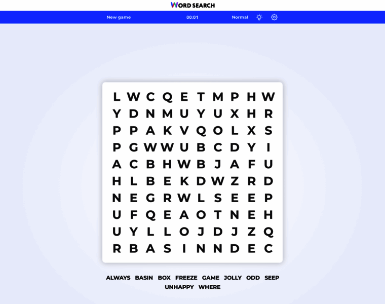 Wordsearch.io thumbnail Wordsearch.io thumbnail