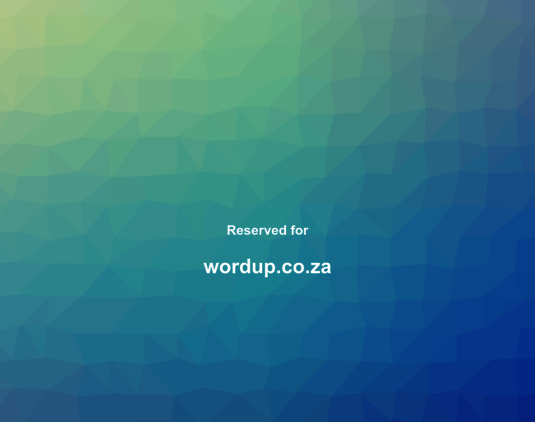 Wordup.co.za thumbnail Wordup.co.za thumbnail