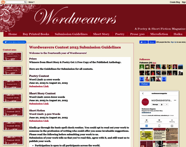 Wordweavers.in thumbnail