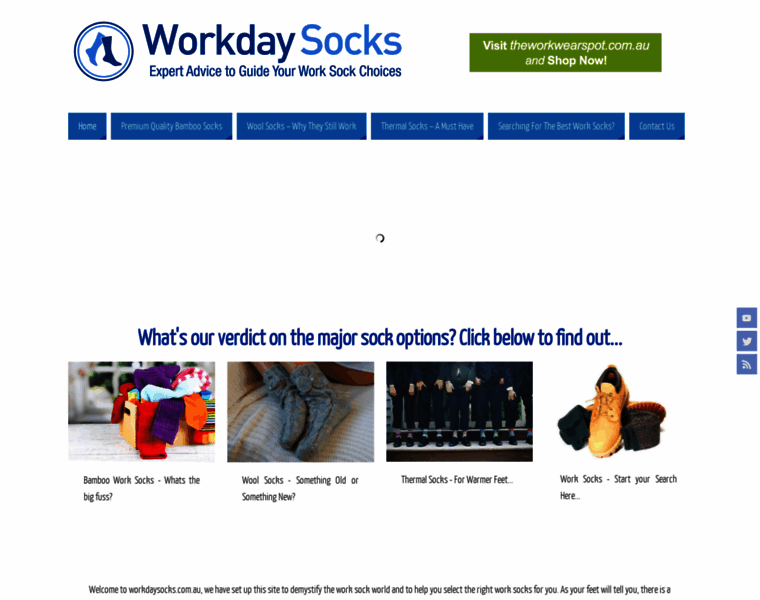 Workdaysocks.com.au thumbnail