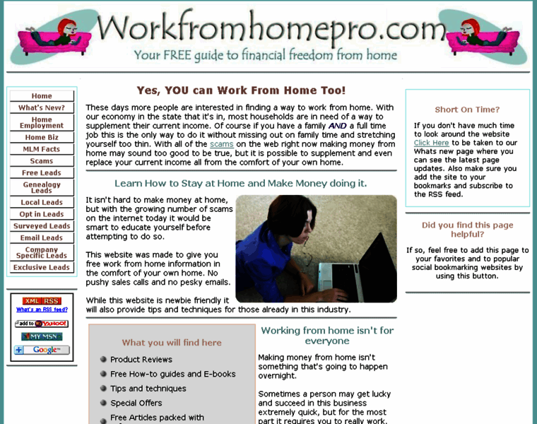 Workfromhomepro.com thumbnail