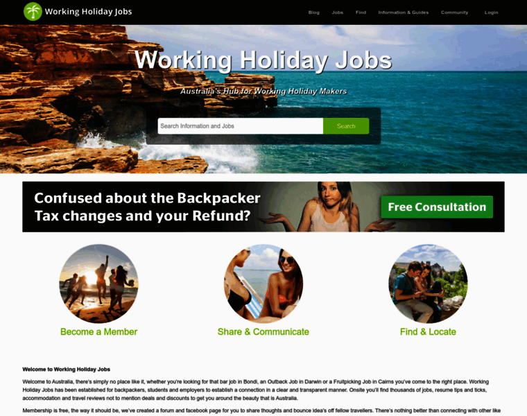 Workingholidayjobs.com.au thumbnail