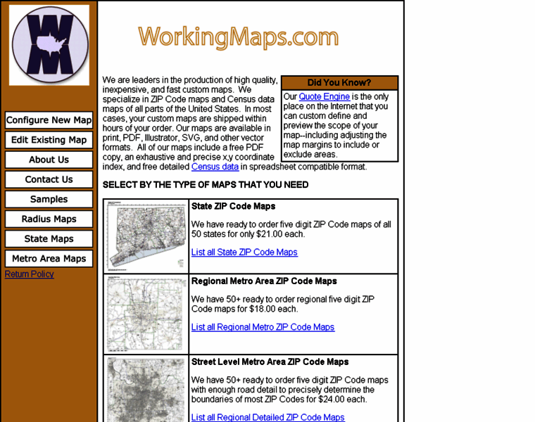 Workingmaps.com thumbnail