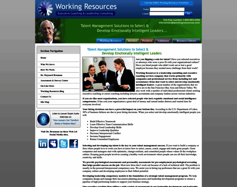 Workingresources.com thumbnail