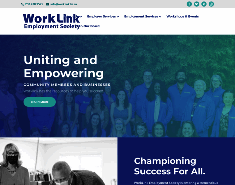 Worklink.bc.ca thumbnail