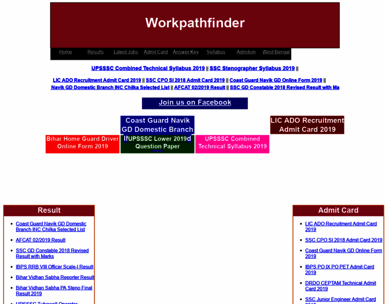 Workpathfinder.com thumbnail