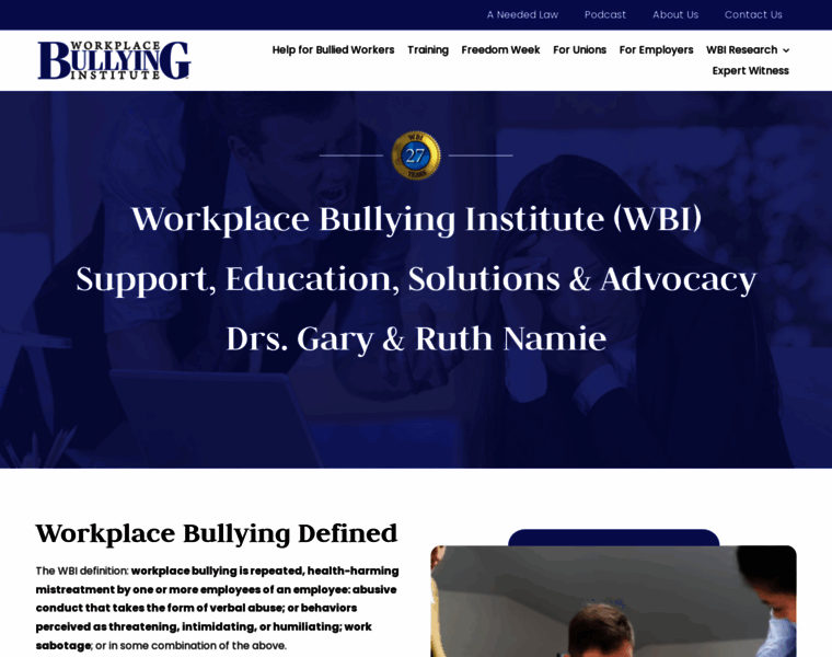 Workplacebullying.org thumbnail