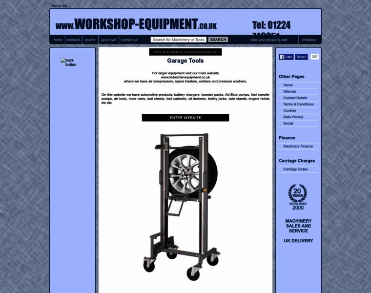 Workshop-equipment.co.uk thumbnail