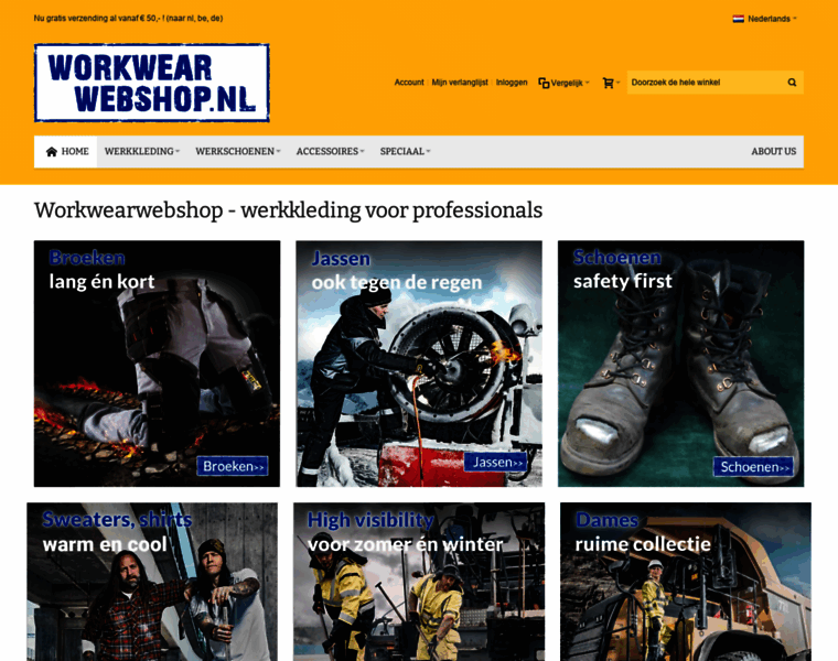Workwearwebshop.nl thumbnail