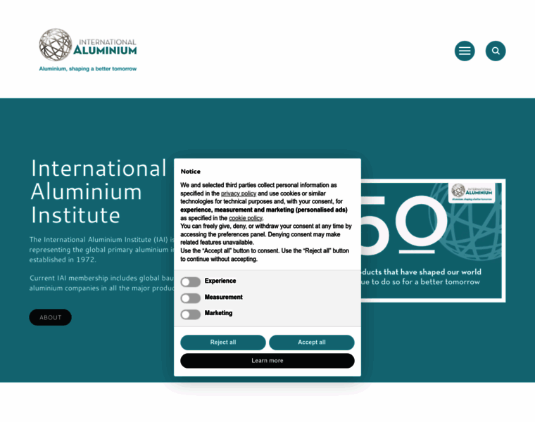 World-aluminium.org thumbnail