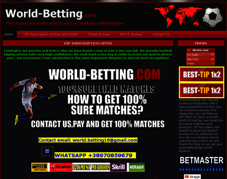 World-betting.com thumbnail