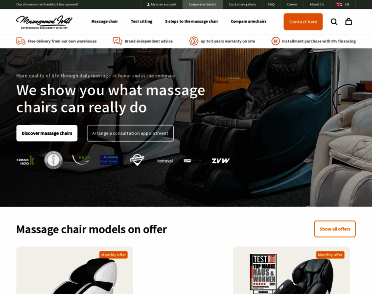 World-massagechairs.eu thumbnail