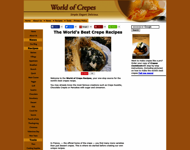 World-of-crepes.com thumbnail