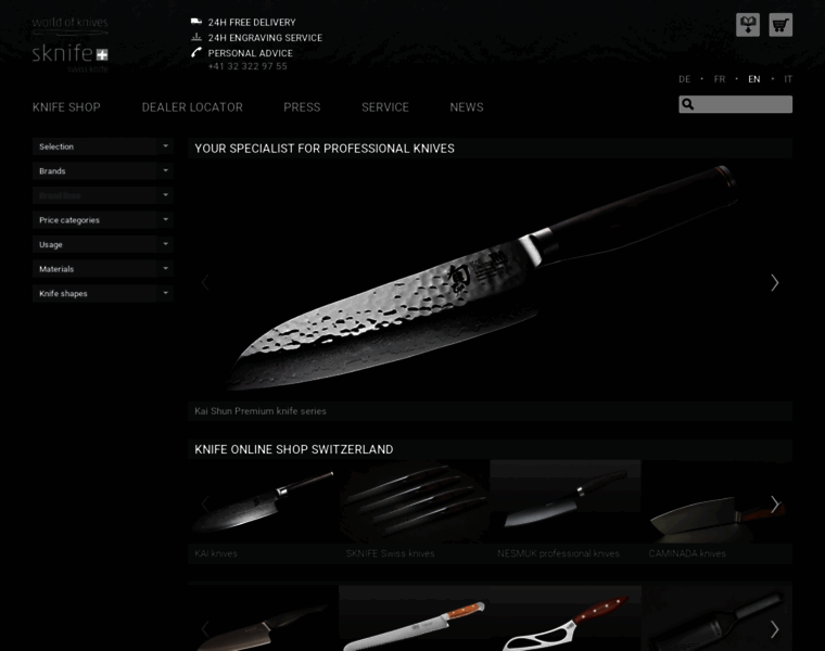 World-of-knives.ch thumbnail