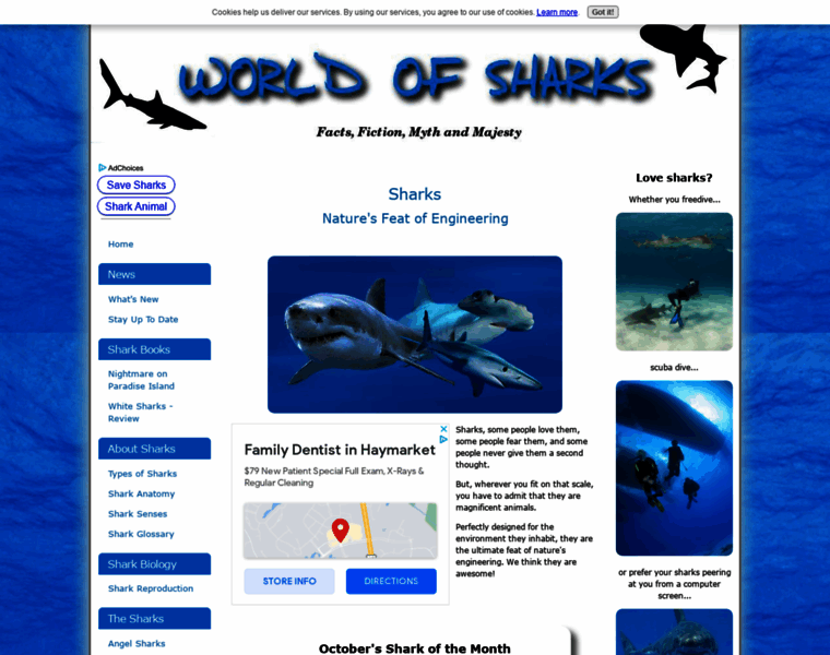 World-of-sharks.com thumbnail