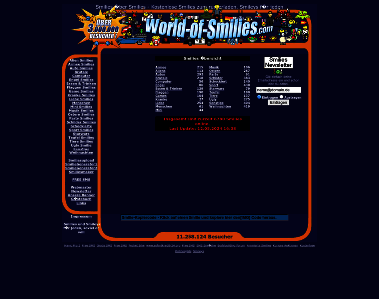 World-of-smilies.com thumbnail