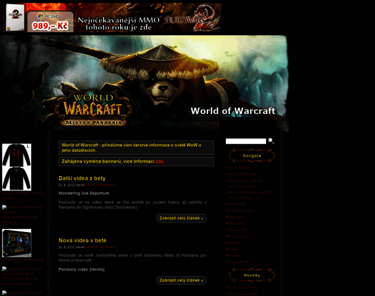 World-of-warcraft.cz thumbnail
