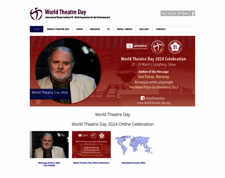 World-theatre-day.org thumbnail