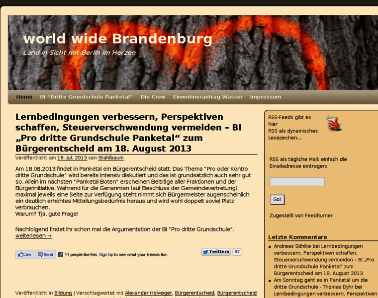 World-wide-brandenburg.de thumbnail