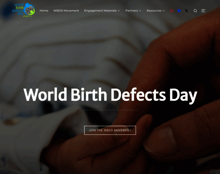 Worldbirthdefectsday.org thumbnail