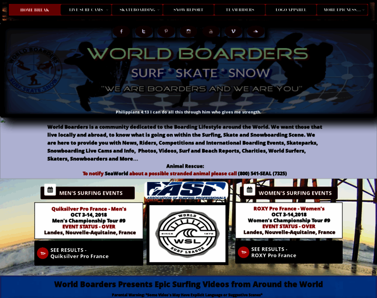 Worldboarders.com thumbnail