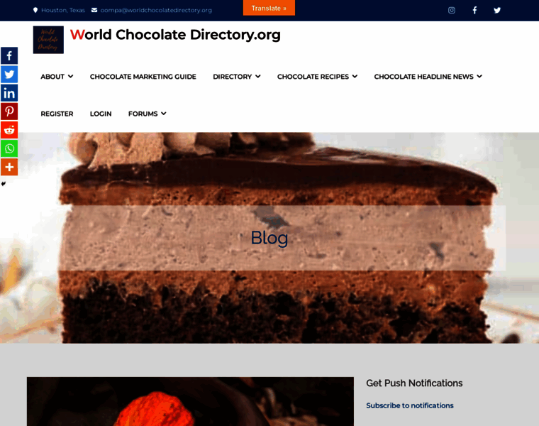 Worldchocolatedirectory.org thumbnail