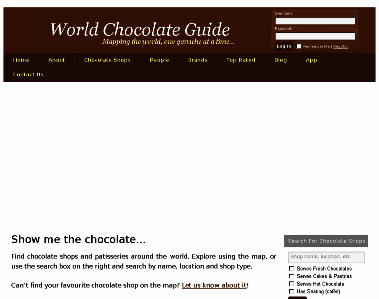 Worldchocolateguide.com thumbnail