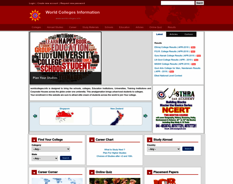 Worldcolleges.info thumbnail