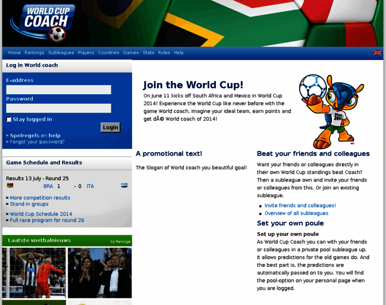 Worldcupcoach.com thumbnail
