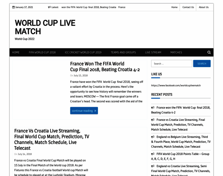 Worldcuplivematch.com thumbnail