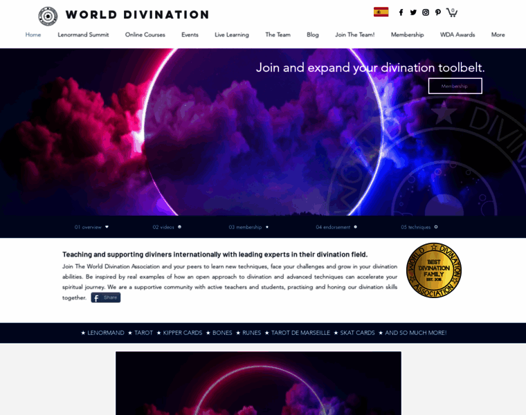 Worlddivinationassociation.com thumbnail