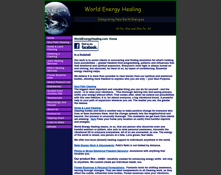 Worldenergyhealing.com thumbnail