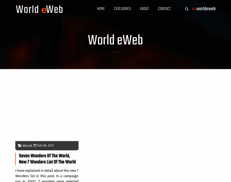 Worldeweb.com thumbnail