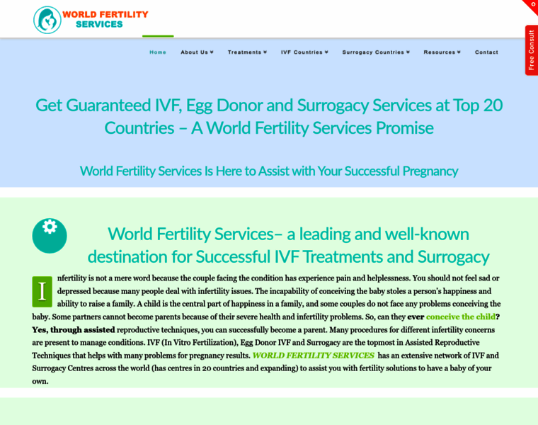 Worldfertilityservices.com thumbnail