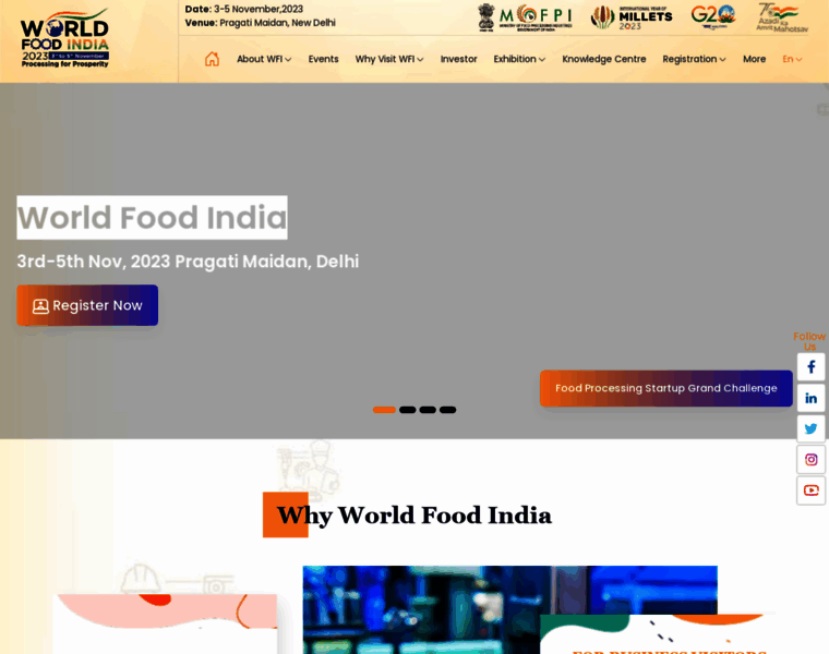 Worldfoodindia.gov.in thumbnail