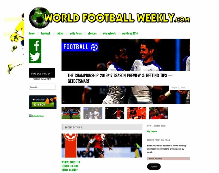 Worldfootballweekly.com thumbnail