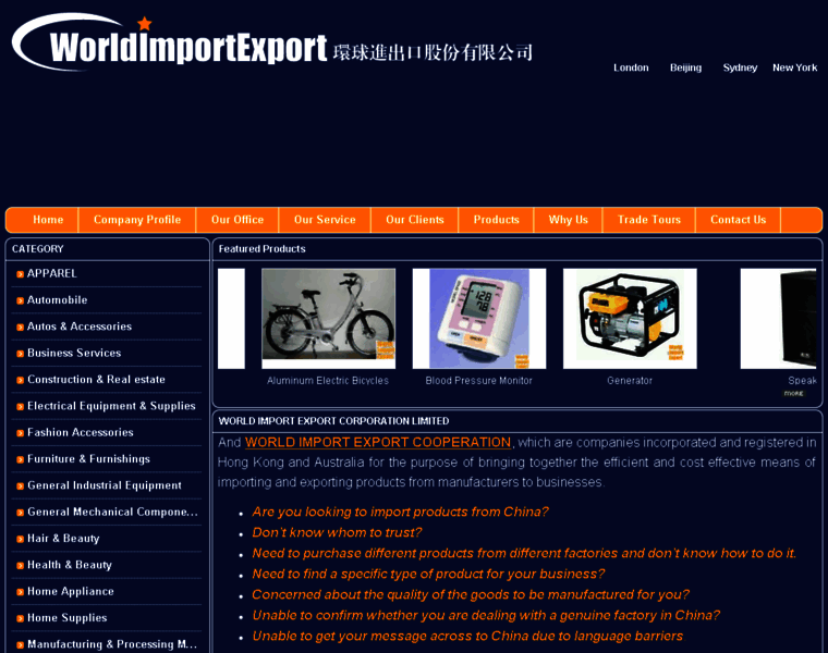 Worldimportexport.com.au thumbnail