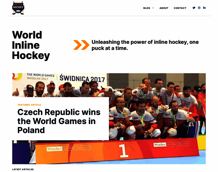 Worldinlinehockey.org thumbnail