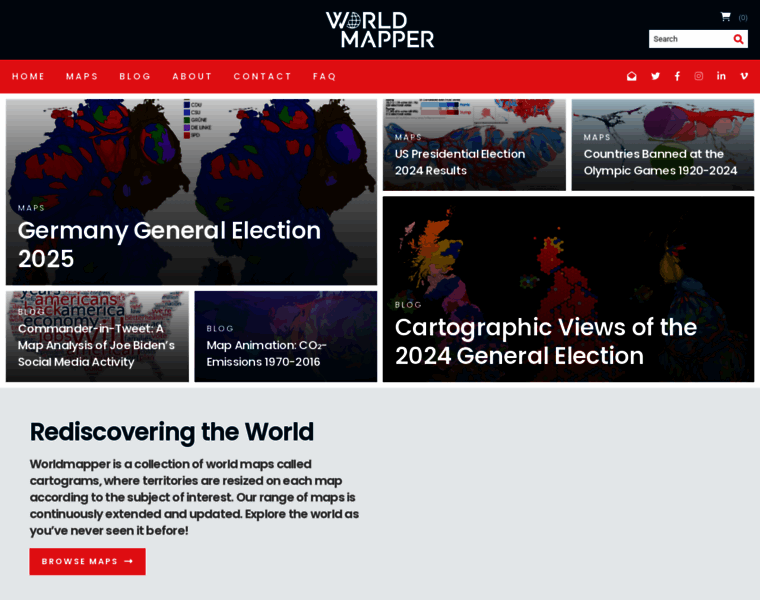 Worldmapper.org thumbnail Worldmapper.org thumbnail