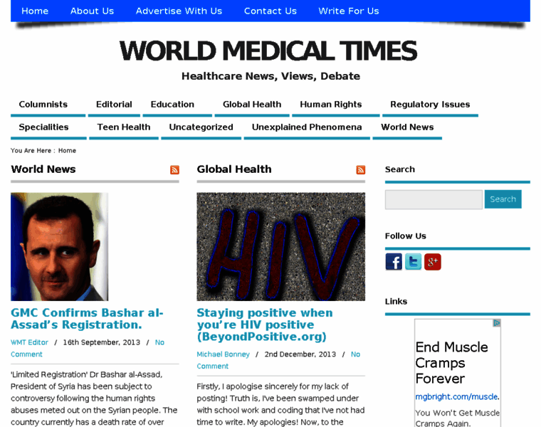 Worldmedicaltimes.org thumbnail