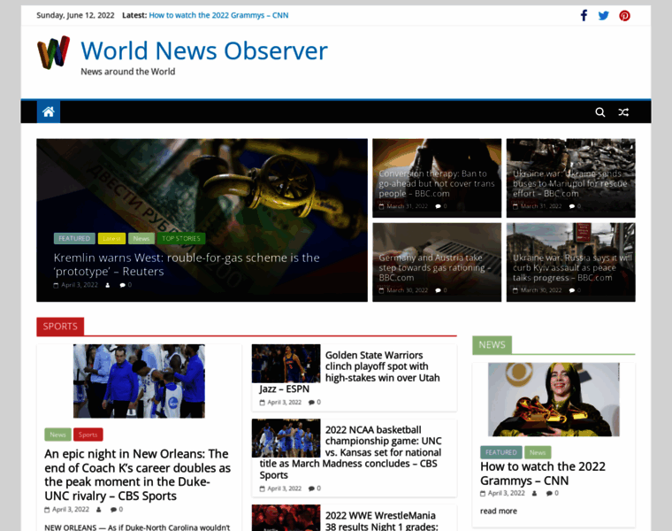 Worldnews.observer thumbnail