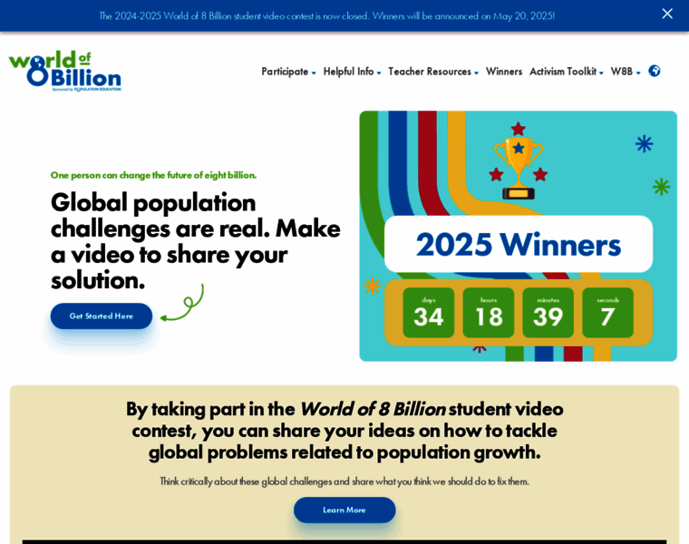 Worldof7billion.org thumbnail