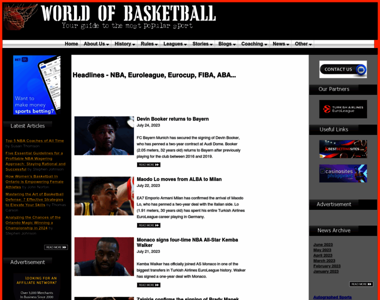 Worldofbasketball.org thumbnail