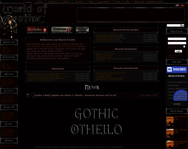 Worldofgothic.net thumbnail