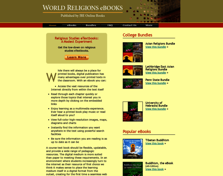 Worldreligionsebooks.com thumbnail